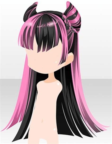 Untitled Chibi Hair Anime Hair Cute Kawaii Drawings