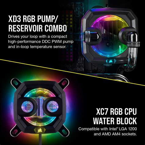 Mua Corsair Hydro X Series Xh303i Hardline Water Cooling Kit Withincl