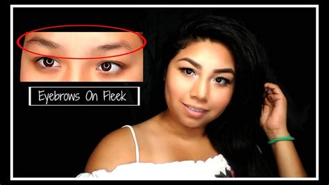 How To Shape Your Eyebrows With Tweezers Janitzibeauty Youtube
