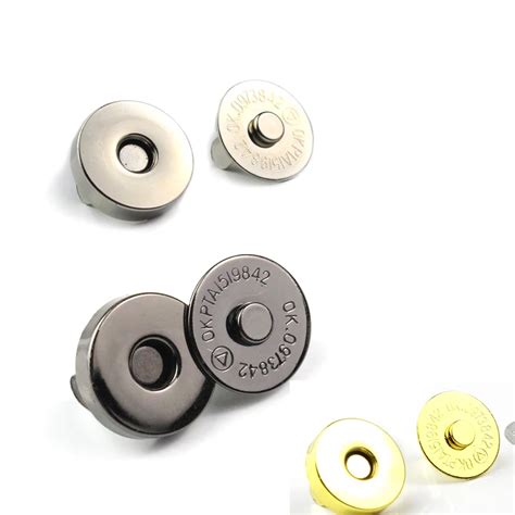 18mm Magnetic Snaps Button Metal Plated Magnetic Snaps Closures Button