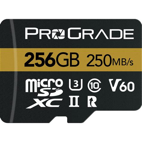 Prograde Digital 256gb Uhs Ii Microsdxc Memory Card