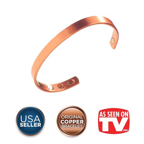 Earth Therapy The Original Pure Copper Magnetic Healing Bracelet For