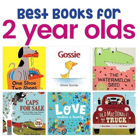 20 Books For 2 Year Olds That Your Little Reader Will Love