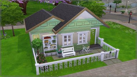 Tiny Student House The Sims 4 Speed Build No Cc Student House