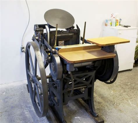 Chandler And Price Platen Press 1500 3600 Letterpress Machine