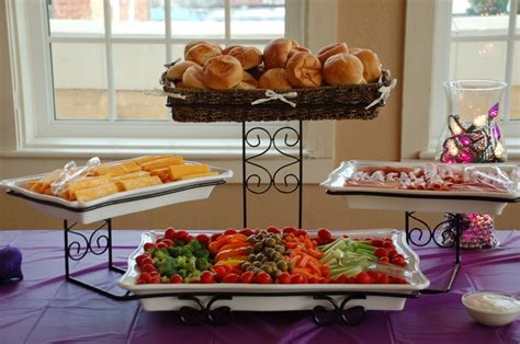 Graduation party finger food ideas · melon prosciutto skewers · veggies & dip · hummus & pita chips · bruschetta · tea sandwiches · roasted meats/ cold cuts · assorted . 1000+ images about Graduation open house on Pinterest ...