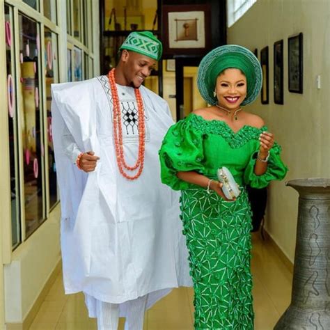 African Traditional Wedding Aso Oke Complete Set For Couple Etsy
