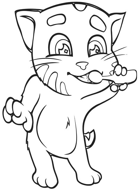 Ginger From Talking Tom Heroes Coloring Pages Xcolorings Com Reverasite