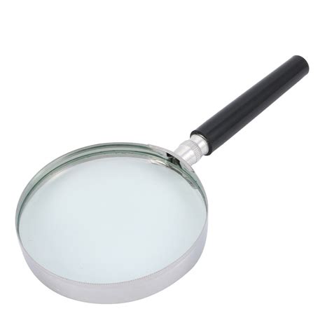 Handheld Magnifier Magnifying Glass Reading Book Illuminated Magnifier 4x