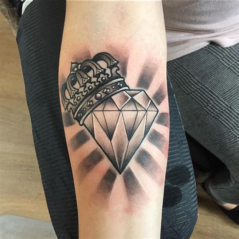 45 Luxury Diamond Tattoo Designs And Meaning Treasure For You Check