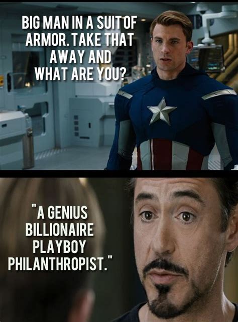 The Epic Scene In Avengers When Ironman Gives It Back To Captain