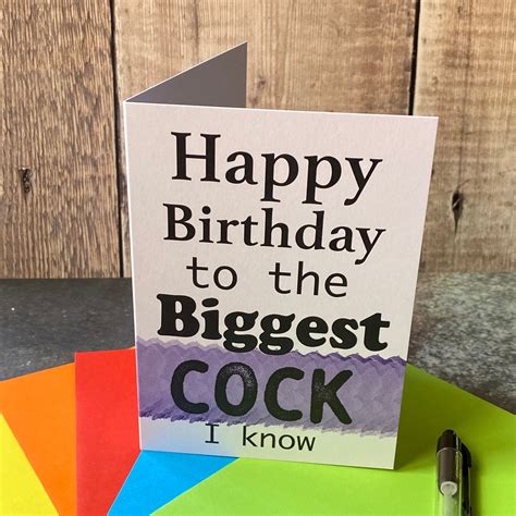 Adult Birthday Card Funny Birthday Card Humorous Adult Etsy Uk