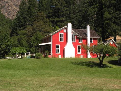 Red Ranch House Main House Of The Historic Rogue River Ran Flickr