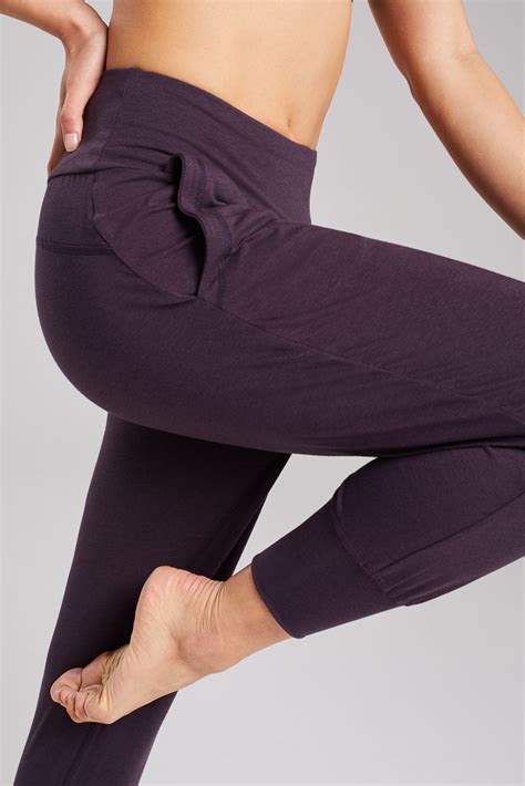 Revel Bamboo Yoga Pants Black Bamboo Clothing