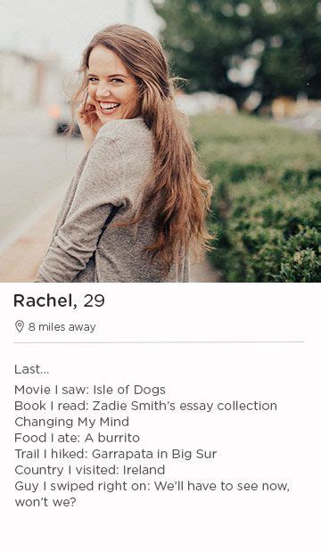 Tinder Profile Examples For Women Tips And Templates Online Dating