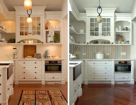 Backsplashes keep your kitchen walls intact and in new condition. Living In Color: A White Kitchen Where Everything Old Is ...