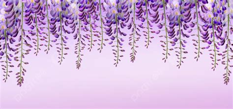 Mottled Texture Seamless Wisteria Flower Purple Background Purple