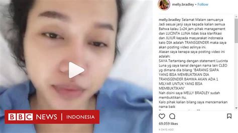Video Lucinta Luna Kenapa Ikut Pusing Pada Identitas Seksual Orang Bbc News Indonesia
