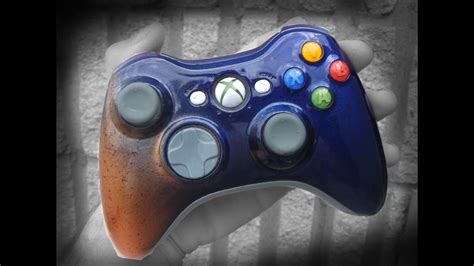 Xbox 360 Blue Custom Controllers
