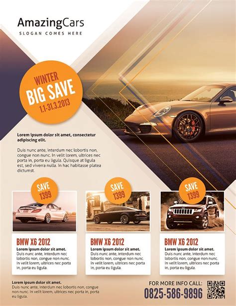 Car Dealer Flyer Template Vandelay Design Flyer Dm Design Flyer