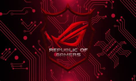 Asus Rog Gamers Republic Asus Technology 720p Republic Of Gamers