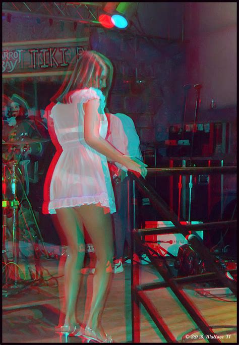Lingerie Cancun Cantina Anaglyph Format Red Cyan D Gla Flickr