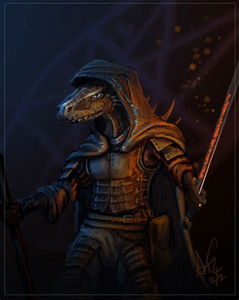 Dragonborn Warlock By Shrinecat On Deviantart