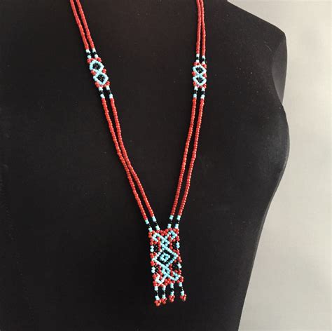 Vintage Native American Bead Necklace