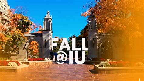 A Walk Through Campus Fall In Bloomington Youtube