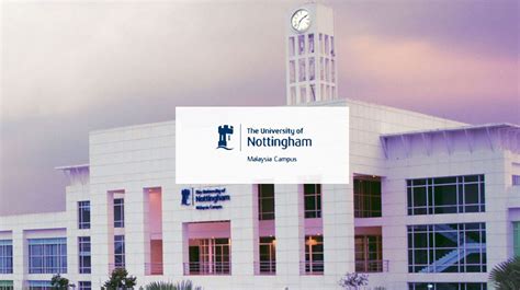 Näytä lisää sivusta university of nottingham malaysia facebookissa. Developing Solutions masters programmes in UK, 2020