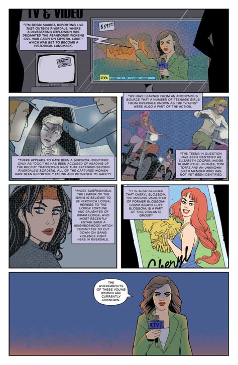 Betty And Veronica Vixens Preview First Comics News