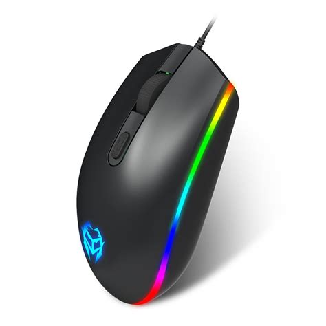 Gaming Mouse Wired 1600dpi Led 3 Buttons Usb Wired Pro