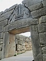 Mycenae | The 13th century BC Lion Gate, the main entrance t… | Flickr