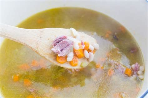 It was one of his favorite things. SENATE BEAN AND HAM SOUP (+video) | The Country Cook Main ...