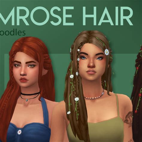 Feralpoodles ♢ Primrose Maxis Match Sims 4 Sims Cc