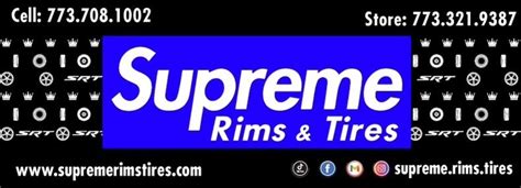 Supreme Rims And Tires