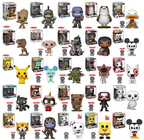 Complete 10 Pop List Updated 11 2 19 Funko Funatic