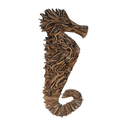 Large Driftwood Sea Horse 45h With Images Driftwood Seahorse