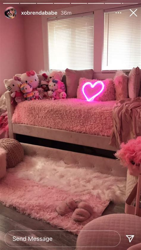 Pink Girly Room Aesthetic In 2021 Room Ideas Bedroom Girly Room