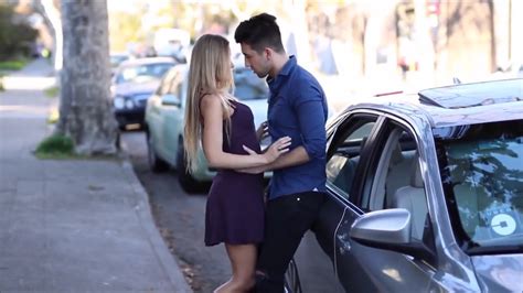 Kissing Prank Uber Edition Hot Youtube