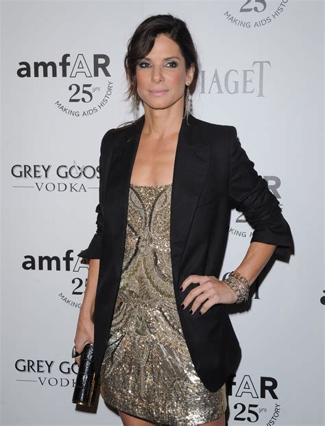 Sandra Bullock At Amfar The Foundation For Aids Research Inspiration