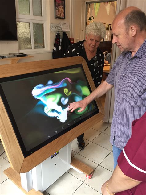 Dementia And Sensory Interactive Touch Table By Sharp With Battery