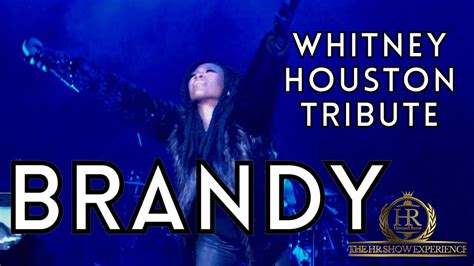 Brandy Whitney Houston Tribute Youtube