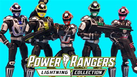 Power Rangers Lightning Collection Spd A Squad Rangers Youtube