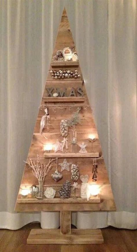 20 Magnifiques Sapins De Noël En Bois Faciles à Fabriquer Bricolages