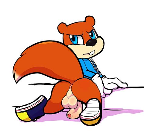 Rule 34 Anus Balls Conker Conkers Bad Fur Day Looking Back Male Male
