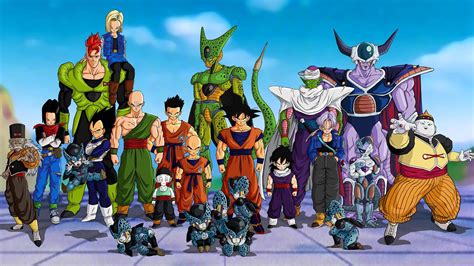 Buy the dragon ball gt complete series, digitally remastered on dvd. Best 20 Pictures of Dragon Ball Z - #08 - All Characters of Allies and Villains - HD Wallpapers ...