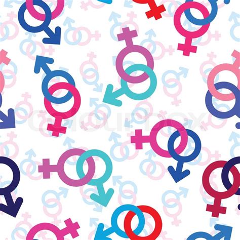 Gender Symbols Background