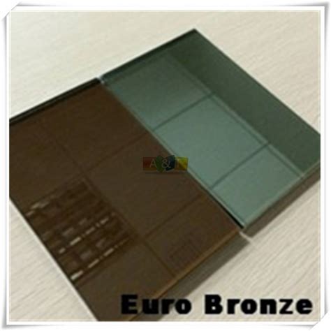 Mm Bronze Reflective Glass Coated Glass For Window Curtain Wall Etc
