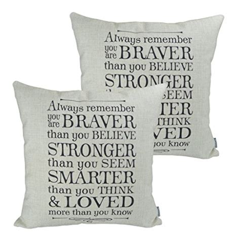 Best reviews guide analyzes and compares all quote pillows of 2021. Inspirational Pillows with Quotes: Amazon.com